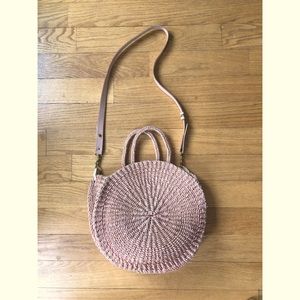 Clare V Grande Alice Straw Bag